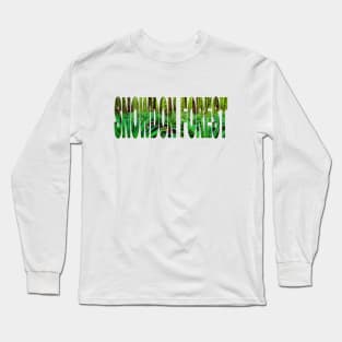 SNOWDON FOREST - South Island New Zealand Fangorn Long Sleeve T-Shirt